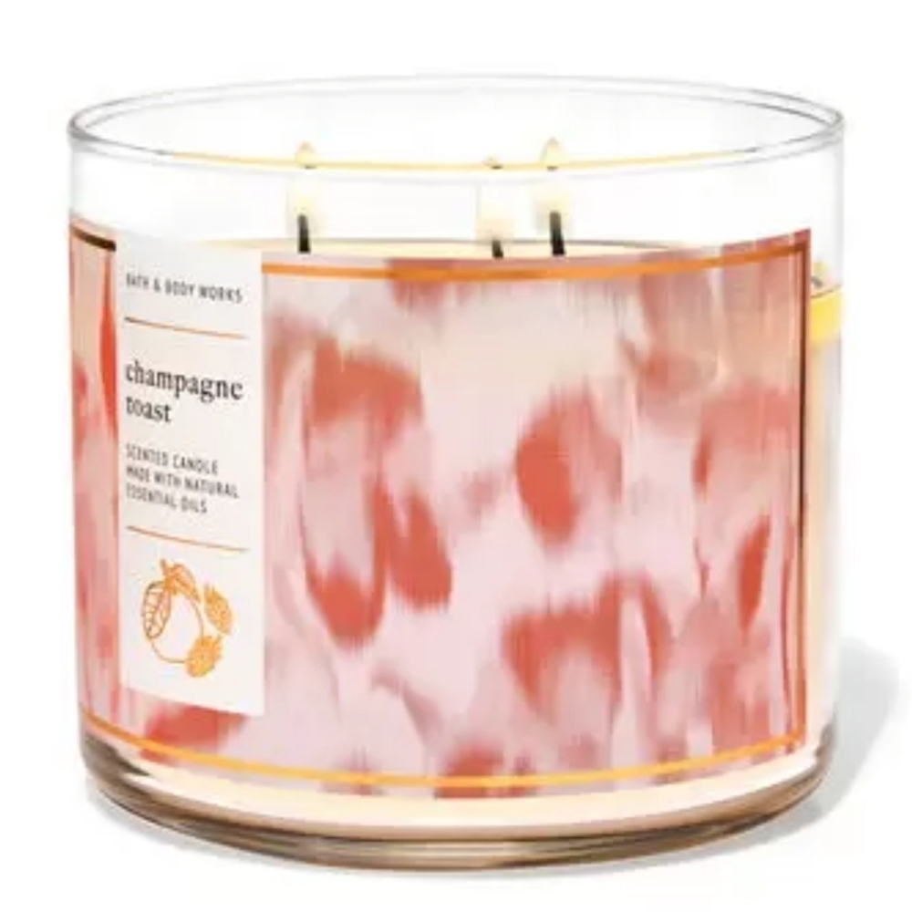 bath and body works Champagne Toast 3-Wick Candle